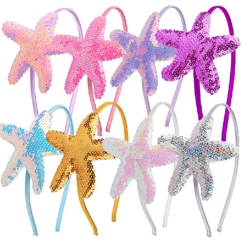 Wholesale Cute Starfish Resin Headband