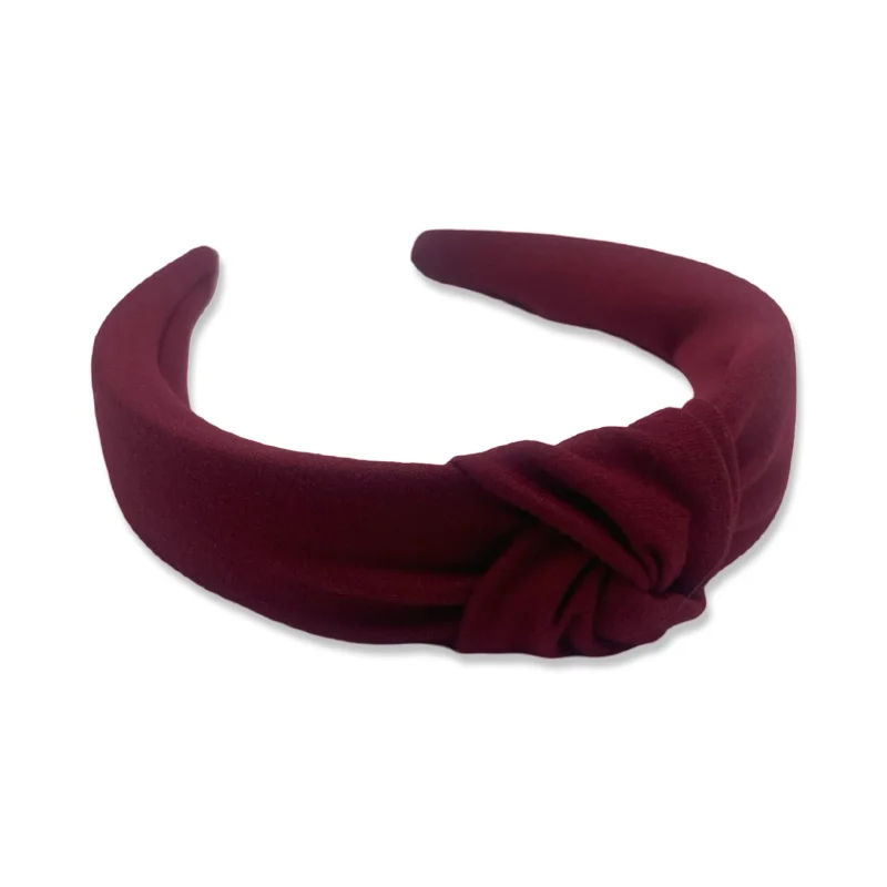 Maroon Hard Headband