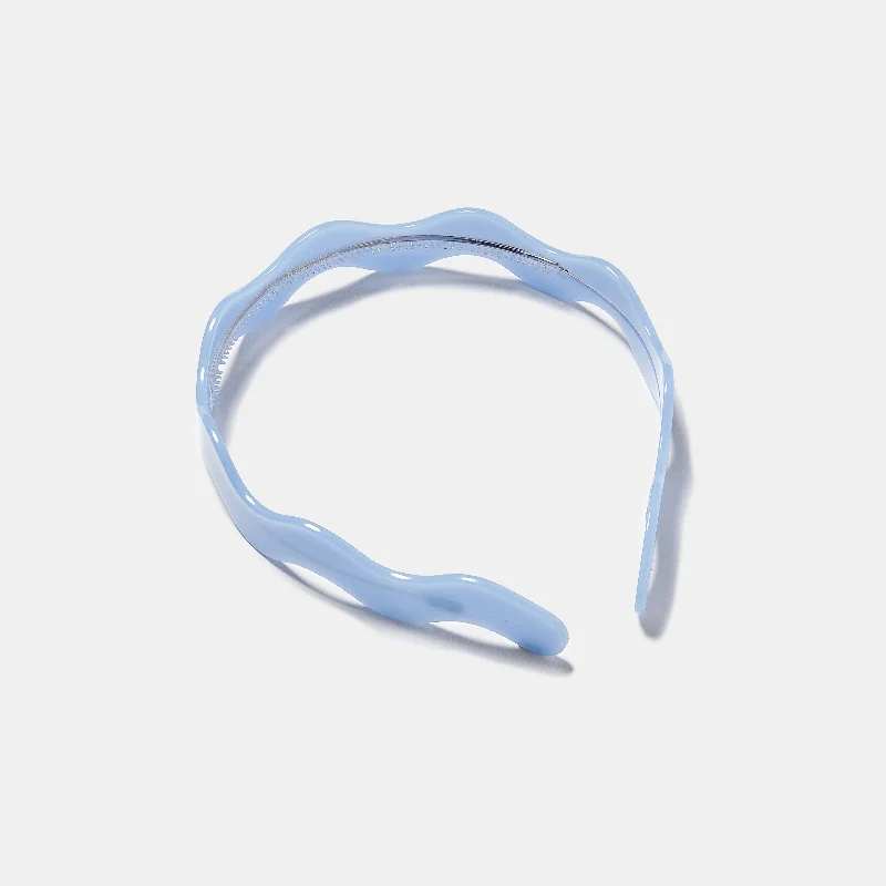 Wavy Headband in Periwinkle