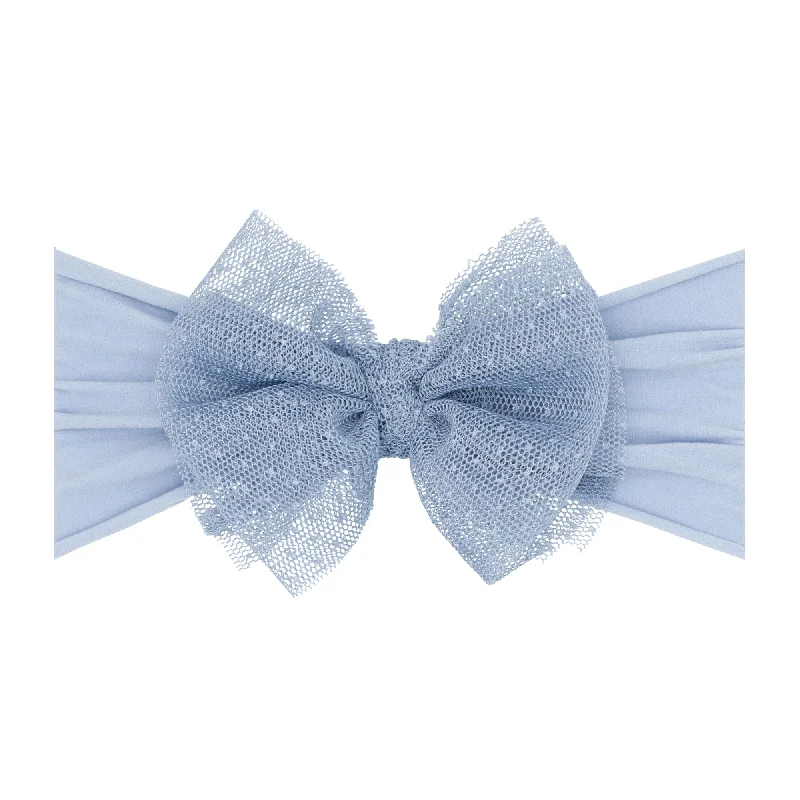 TULLE FAB®: dusty blue dot