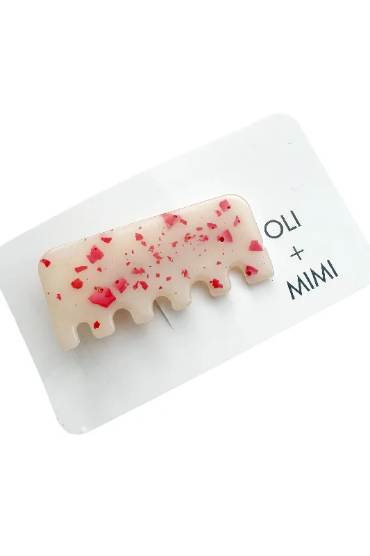 Resin Hair Clips -COMB