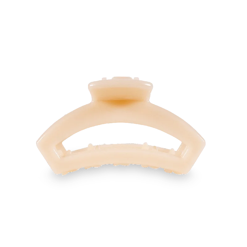 Open Almond Beige Tiny Hair Clip