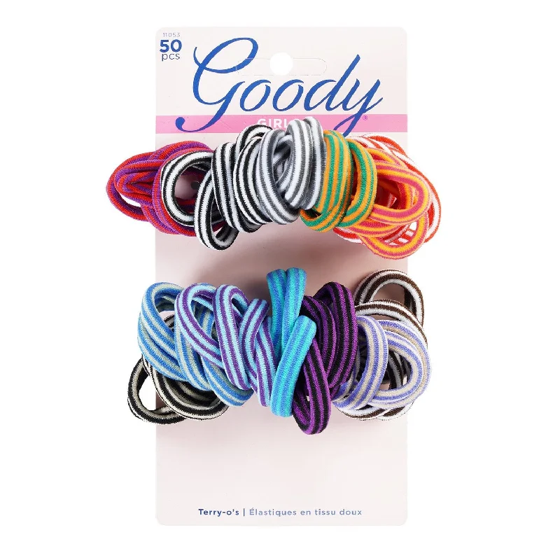 Goody Girls Ouchless Terry-O's Hair Ties 50ct