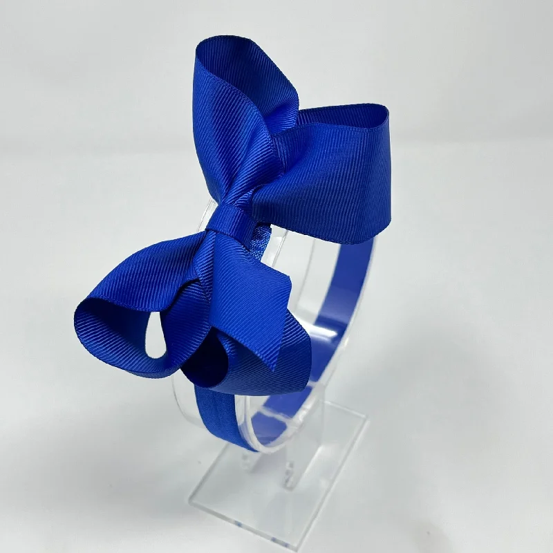 4.5 Inch Baby Headband - Cobalt