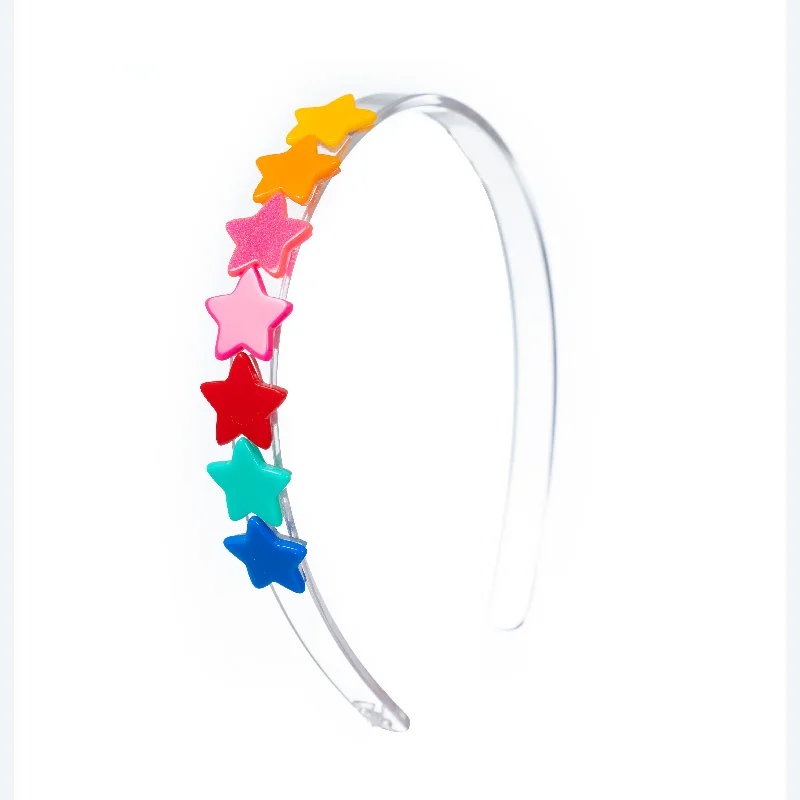 Centipede Star Rainbow Headband