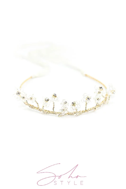 Crystal Daisies Crown