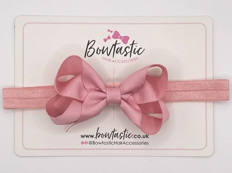 3.5 Inch Baby Headband - Peony