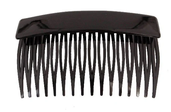 Large Lip French Back Comb (Tortoise Shell or Black) 311