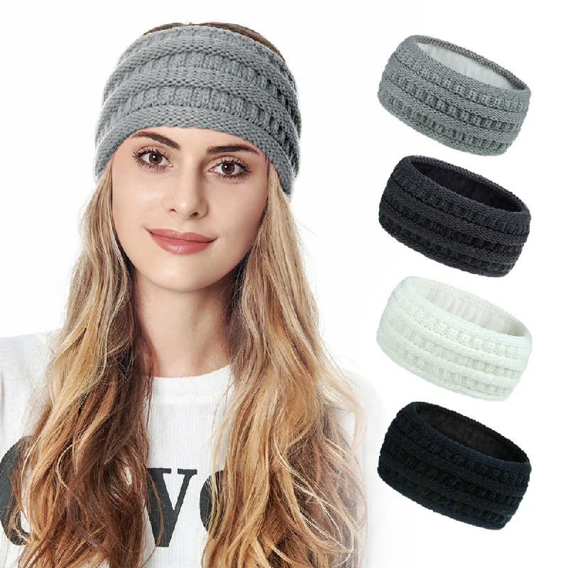 Wholesale Knitted Ear Warmer Headband Wool