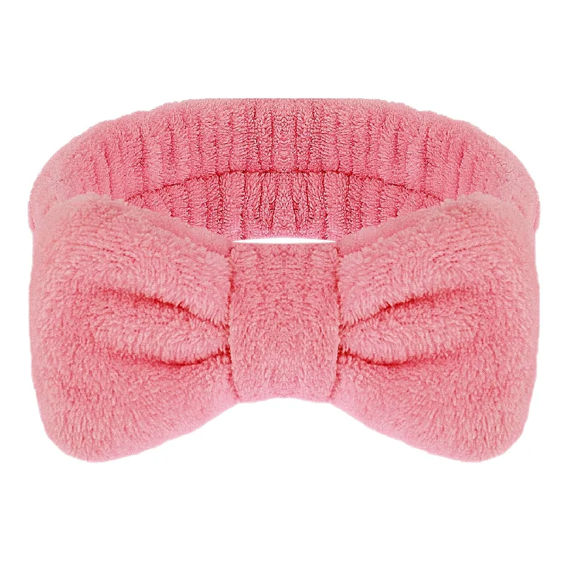 Pastel Color Bowknot Elastic Spa Headband