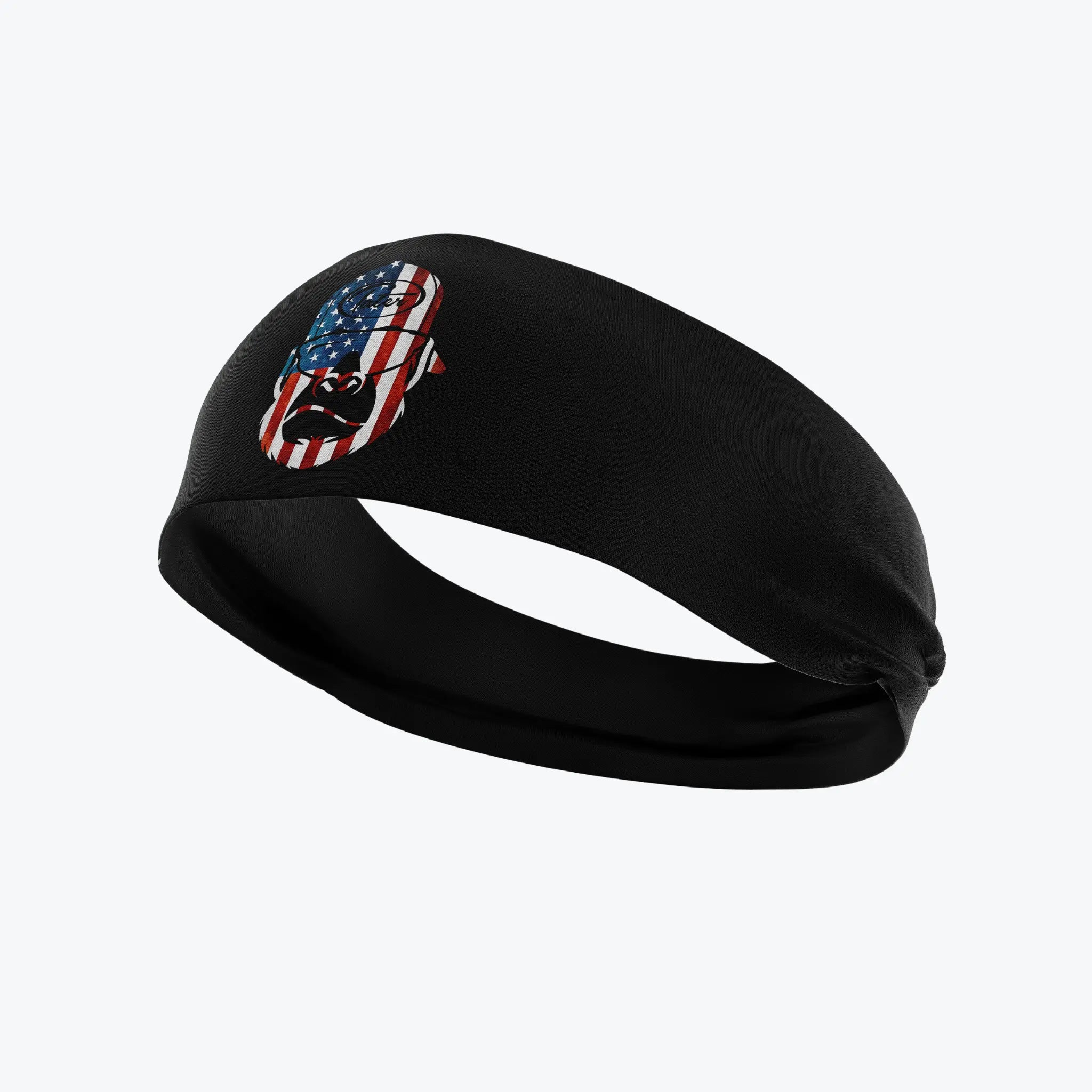 Black Patriot Kong Headband