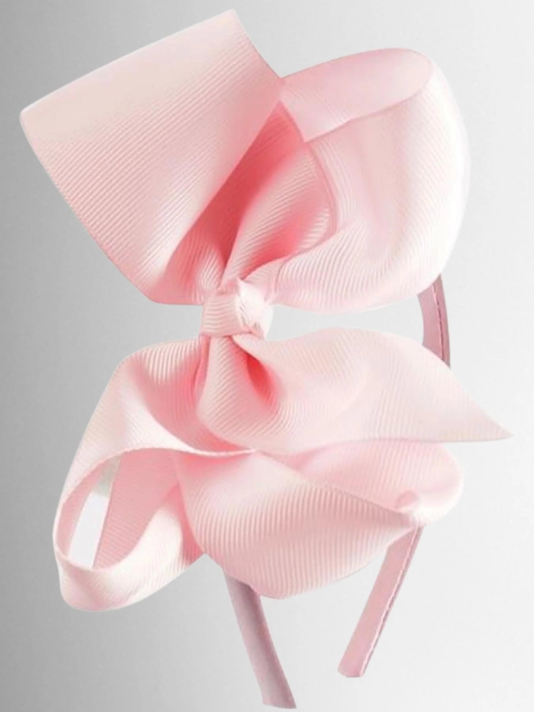 Doll Style Pink Bow Headband