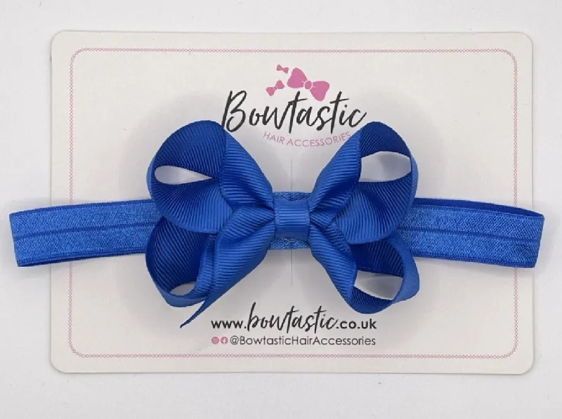 3.5 Inch Baby Headband - Royal Blue