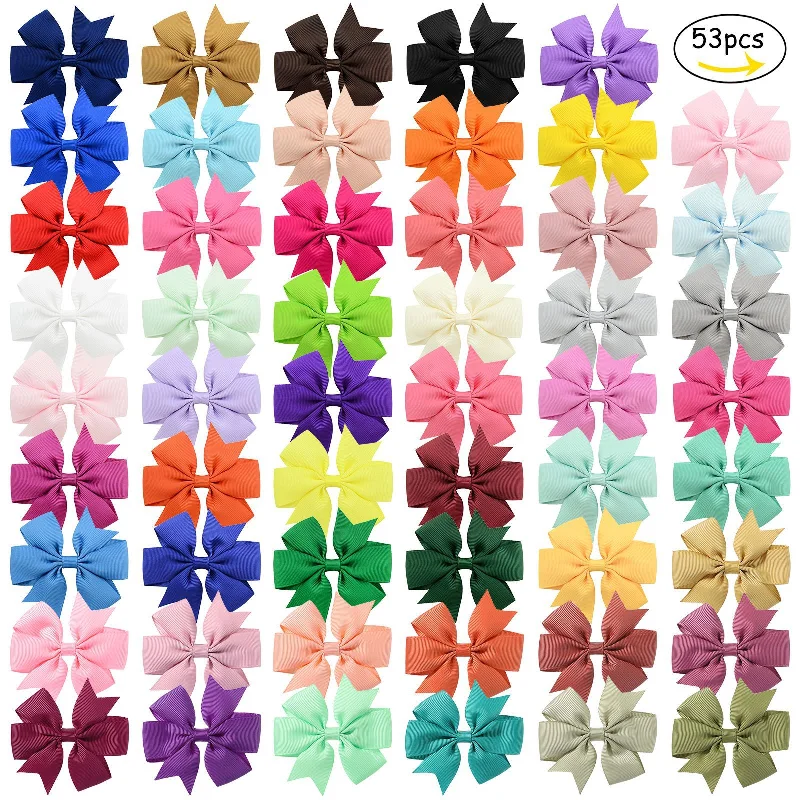 Wholesale Fishtail Bow Polyester Hair Clips