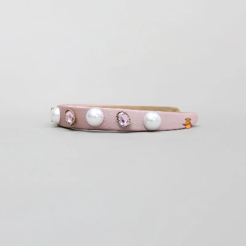 Pink Embellished Hairband