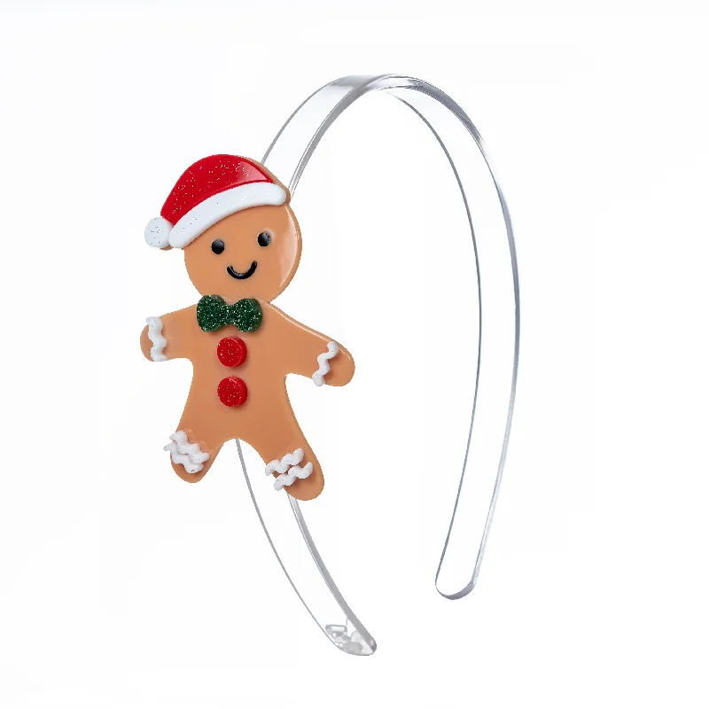 HOL-Happy Gingerbread Boy Cookie Headband