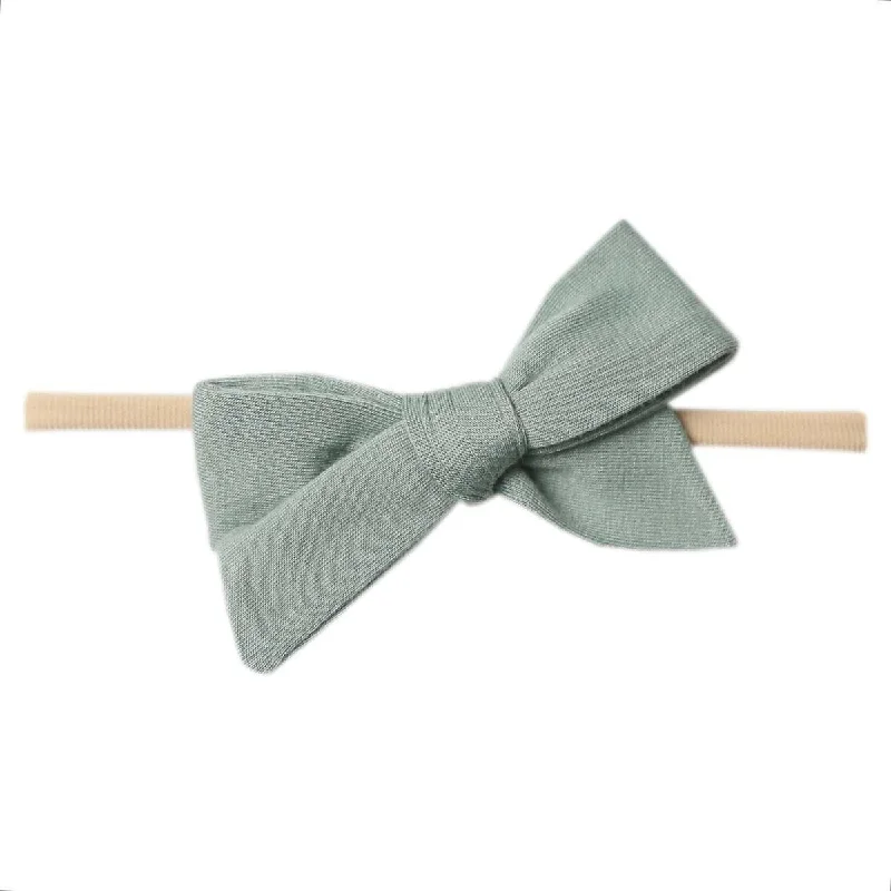 Classic Nylon Bow Headband