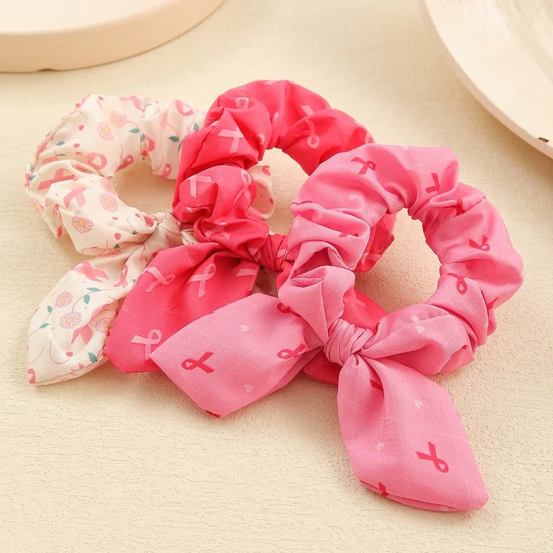 Wholesale Cute Original Design Rabbit Ear Hair Scrunchies