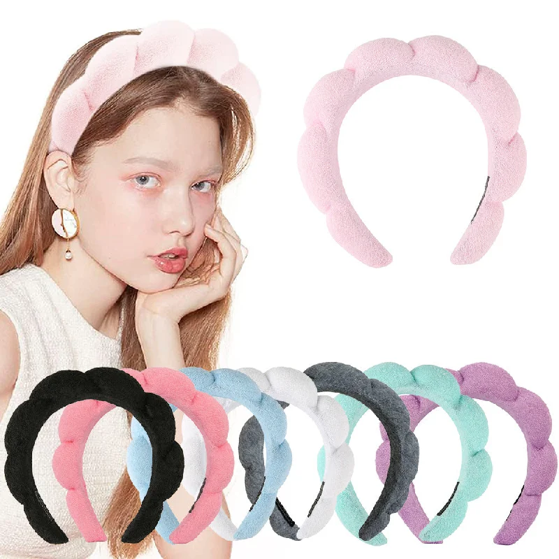 Wholesale Fabric Sponge Wave Headband