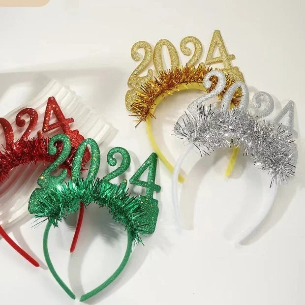 Wholesale Christmas 2024 Fabric Headbands