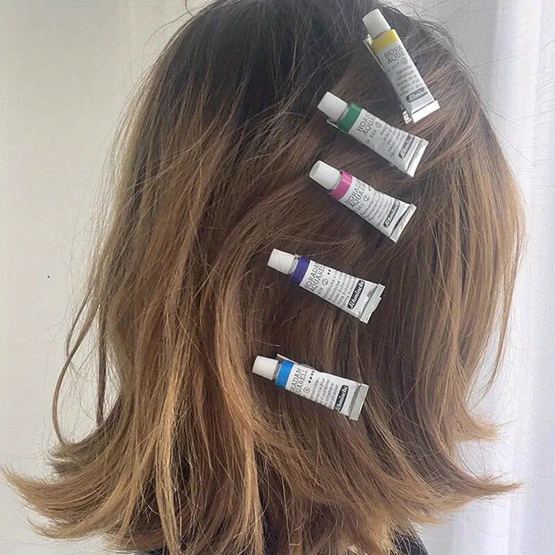 Wholesale Creative and Quirky Watercolor Paint Hair Clip