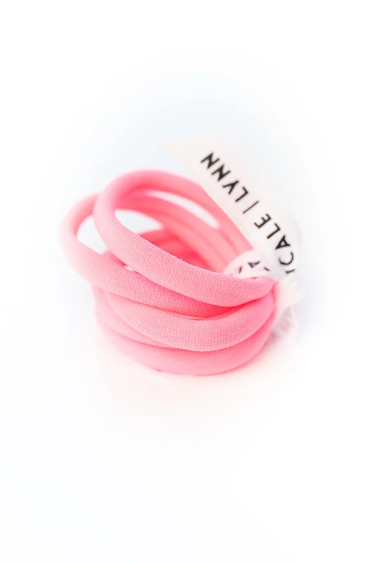 Hot Pink Large Ouchless Hair Ties