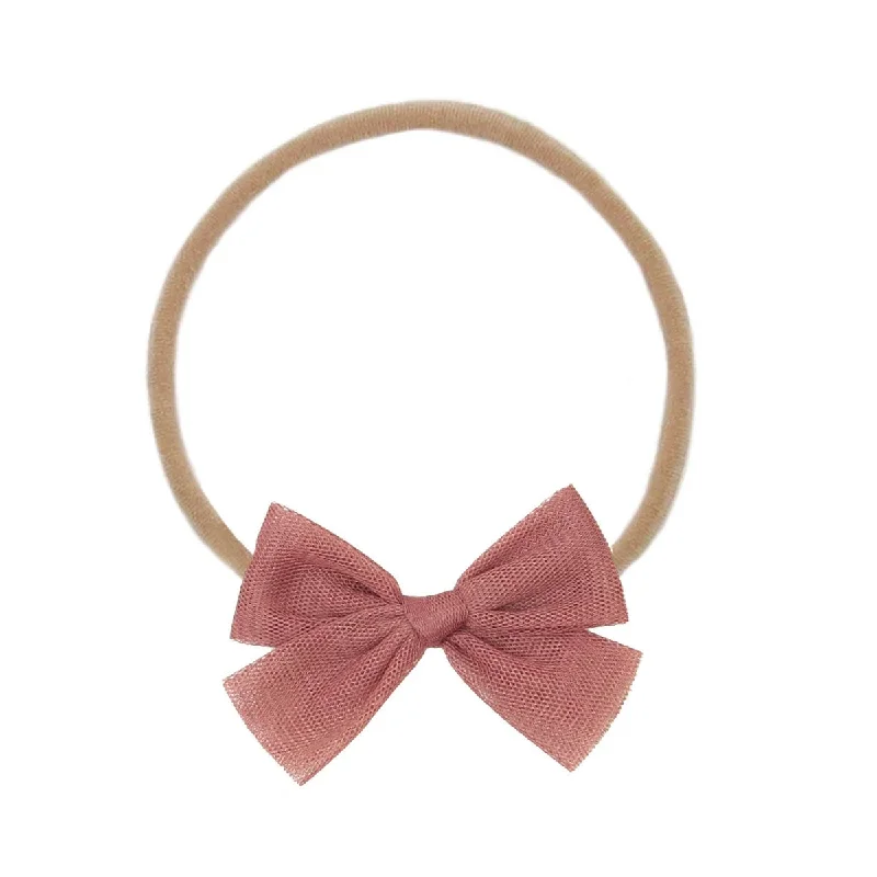 Tulle Bow Headband - Medium