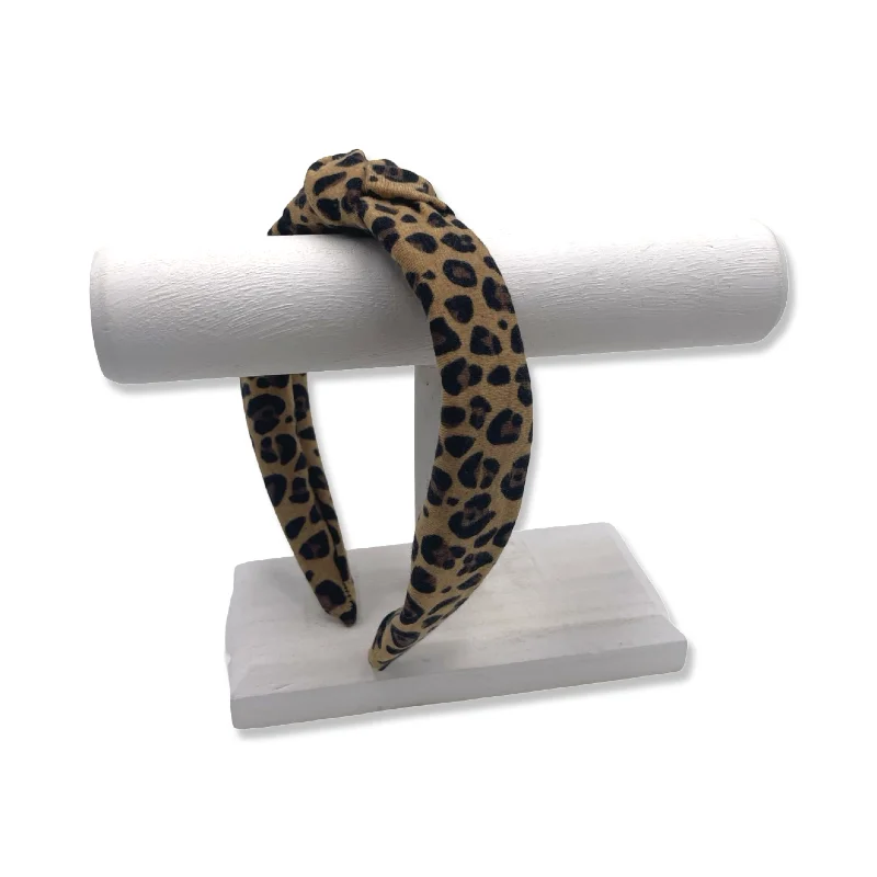 Wild Side Leopard Hard Headband