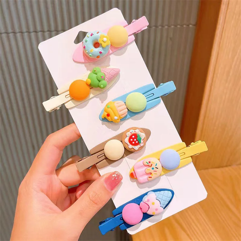 Wholesale Metal Ice Cream Cake Hairpins