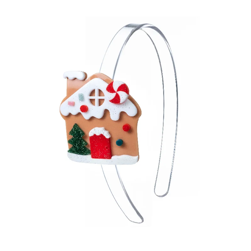 HOL-Festive Gingerbread House Headband