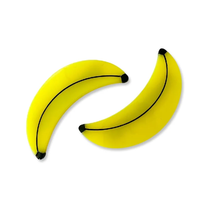 Banana Hair Clip Set