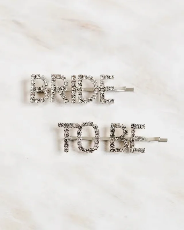 Bride-To-Be Hair Pin Set