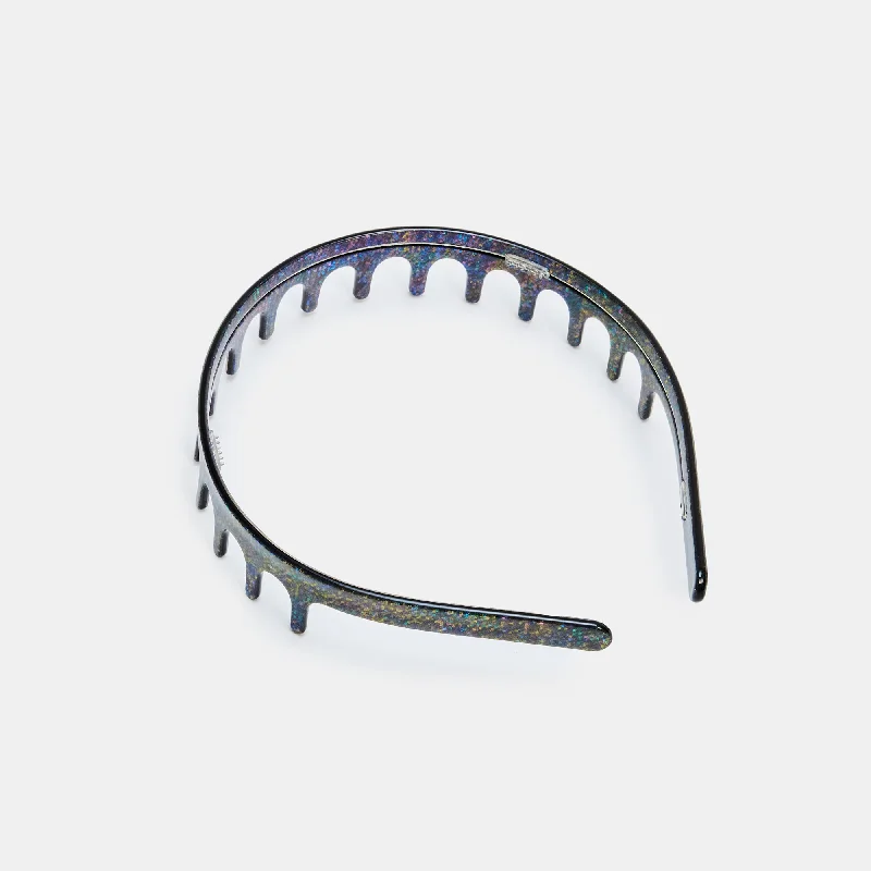 Comb Headband in Dark Sparkle