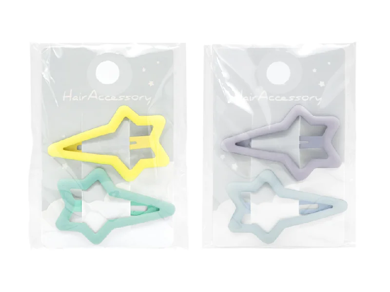 Snap Clip Matte Star